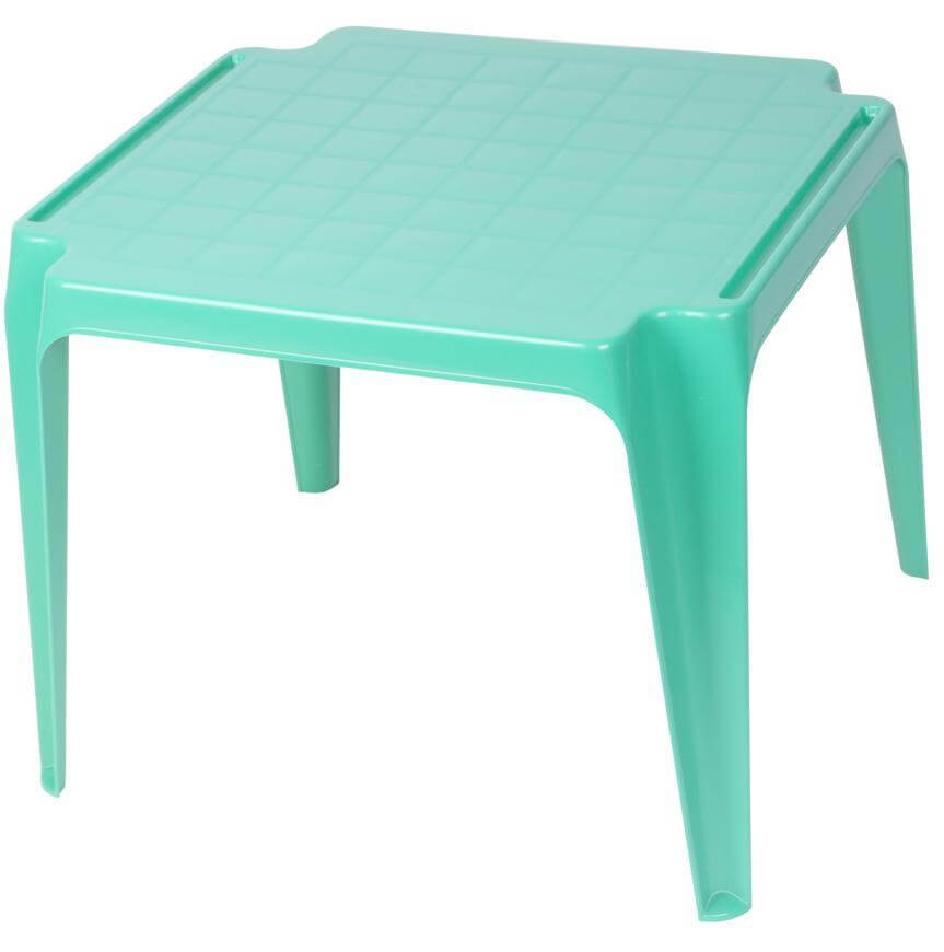 Detský, plastový stôl TAVOLO BABY Green, 